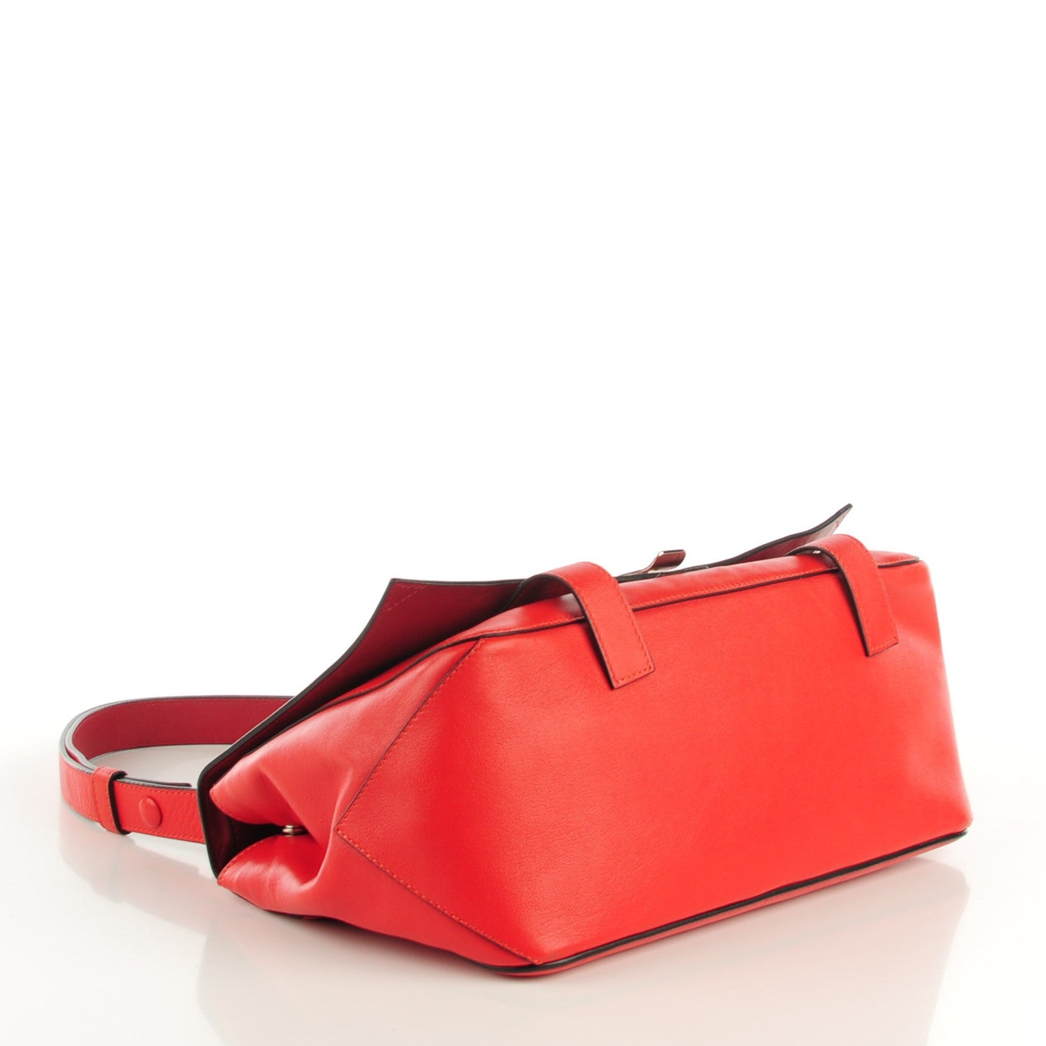 Proenza Schouler Calfskin Double Sided PS Courier Bag Poppy Chianti 5 of 10