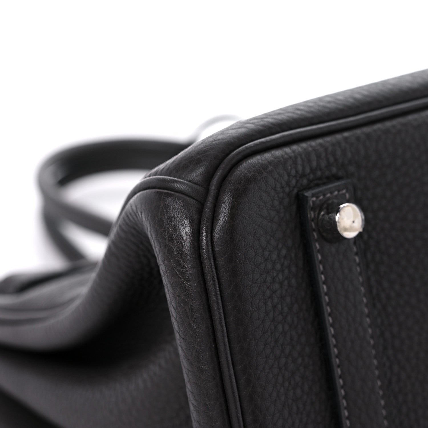 Hermes Taurillon Clemence Birkin 35 Graphite 8 of 13