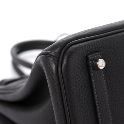 Hermes Taurillon Clemence Birkin 35 Graphite 8 of 13