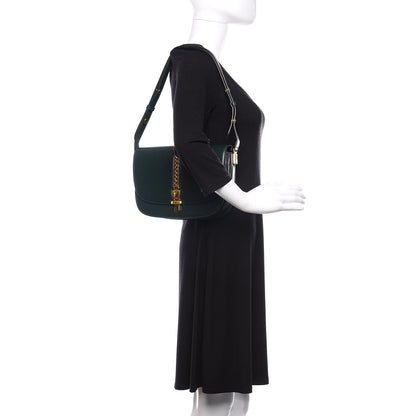 Gucci Azalea Calfskin Small Sylvie 1969 Flap Messenger Bag Green 2 of 10