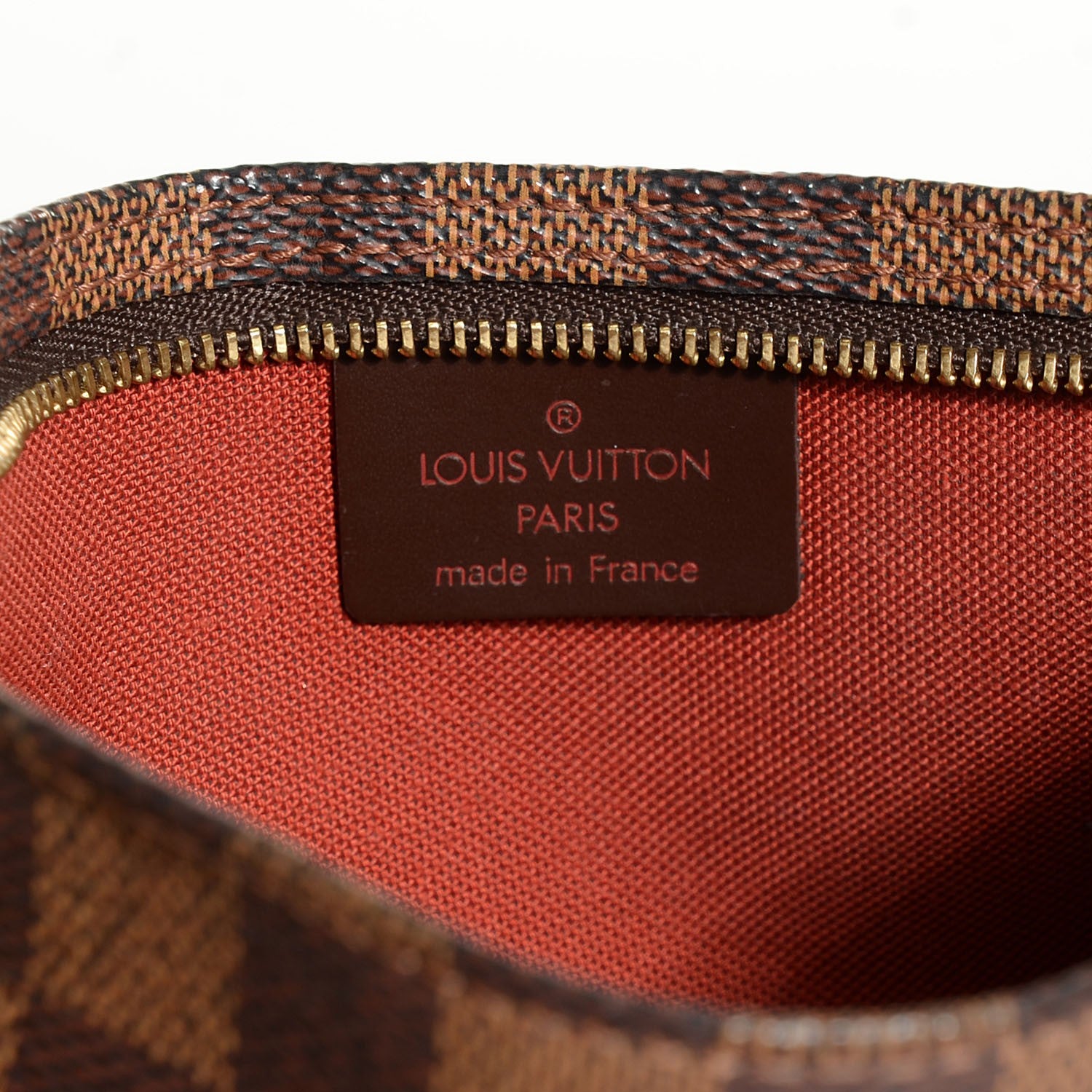 Louis Vuitton Damier Ebene Navona Pochette Accessories 6 of 7