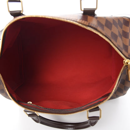 Louis Vuitton Damier Ebene Speedy Bandouliere 35 4 of 10
