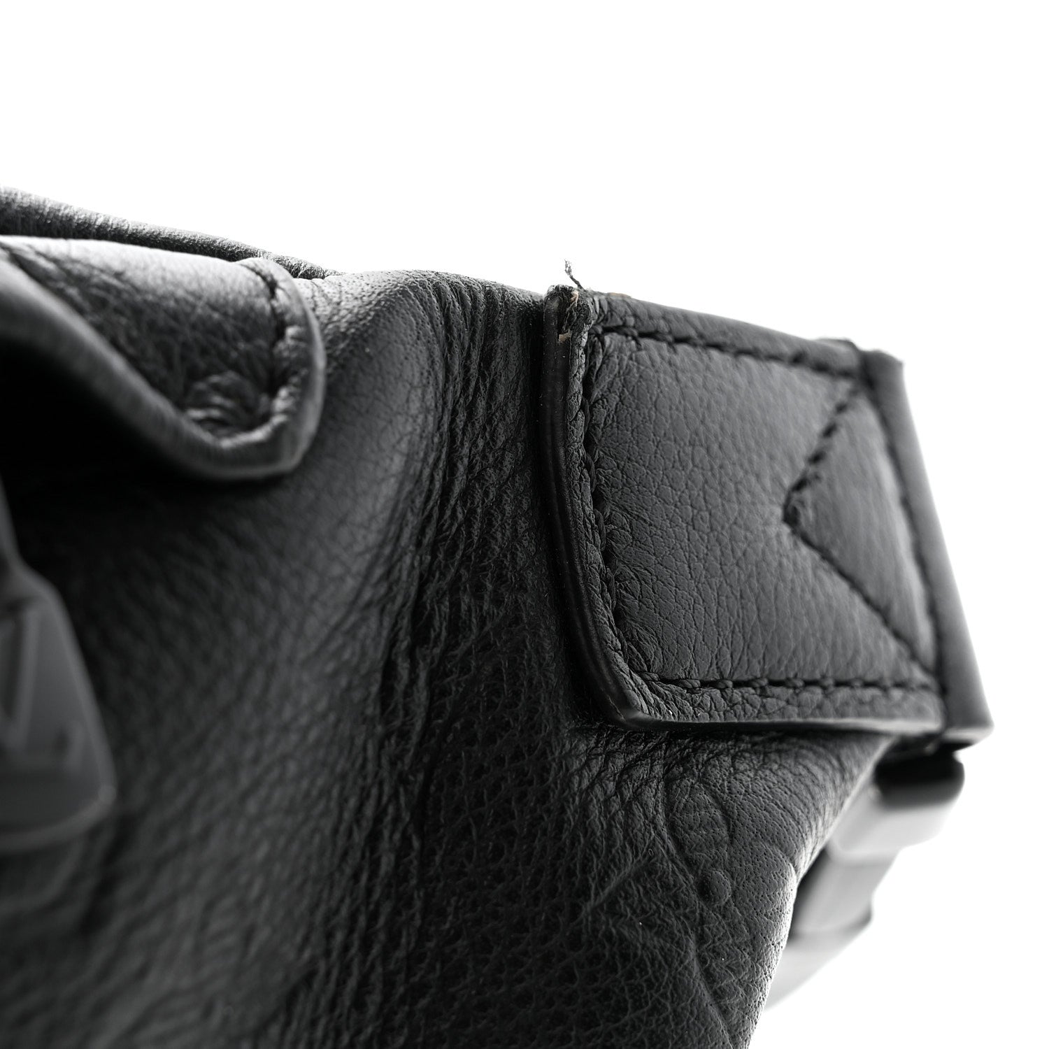 Louis Vuitton Calfskin Monogram Shadow Discovery Bumbag Black 10 of 10