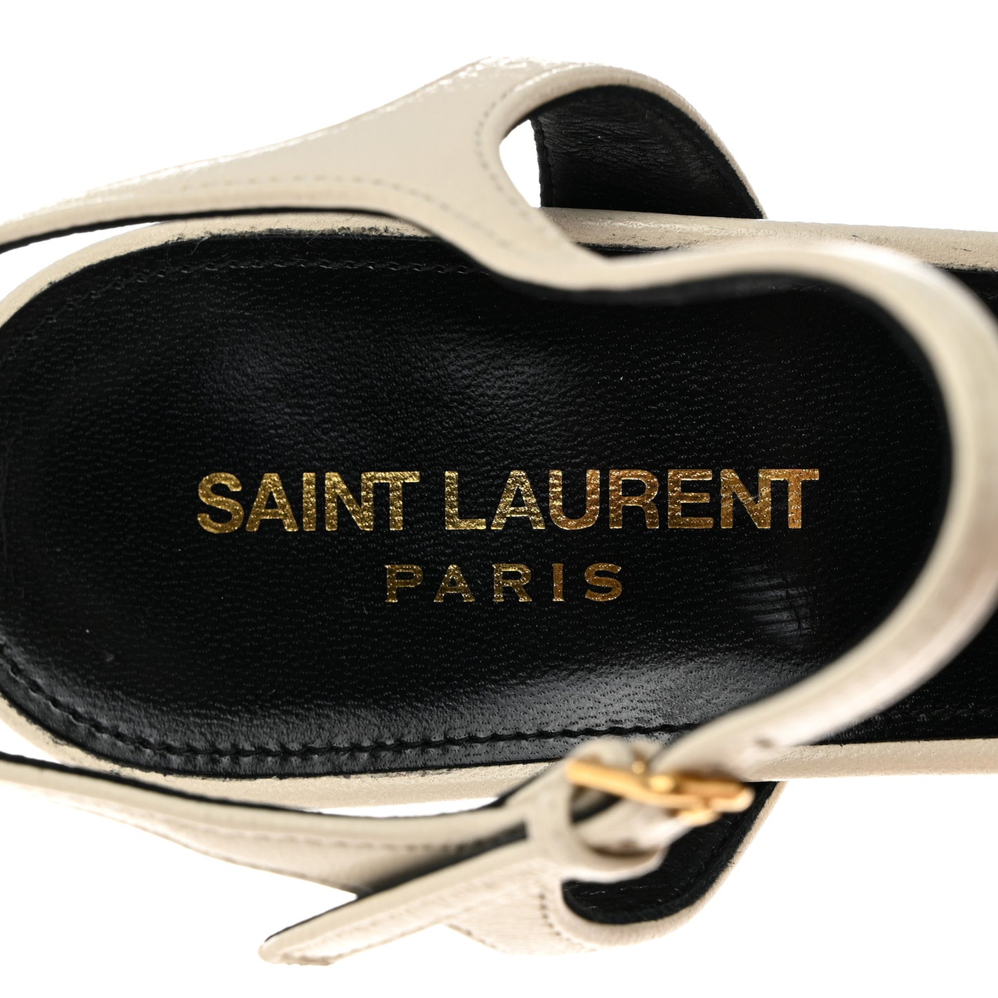 Vendome Bianca 85 Platform Sandals 38.5 Pearl