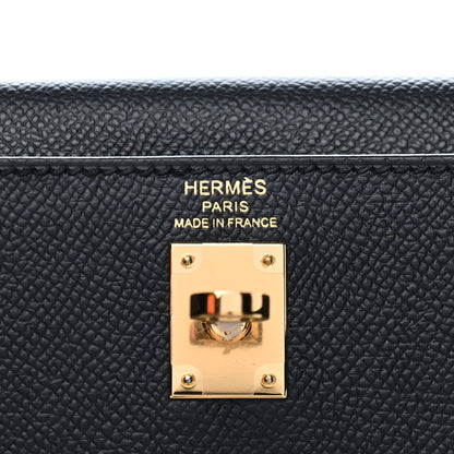 Hermes Epsom Kelly Sellier 25 Black 11 of 19