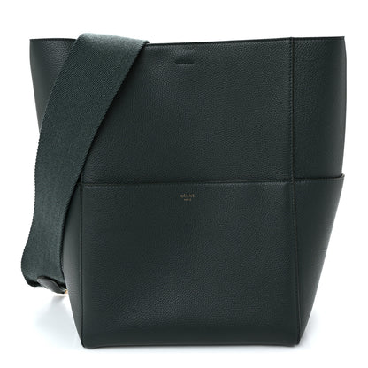 Celine Soft Grained Calfskin Sangle Bucket Bag Amazone 1 of 9