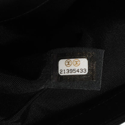 Chanel Lambskin Quilted Medium Boy Flap Black 8 of 9
