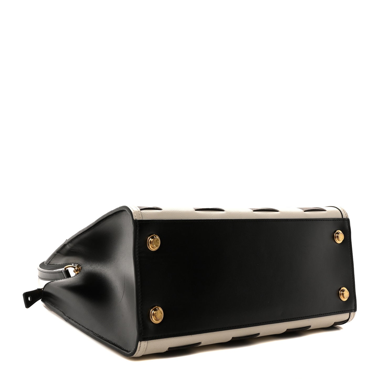 Calfskin Monogram Damier Tressage City Steamer MM Creme