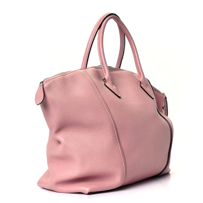 Louis Vuitton Veau Cachemire Soft Lockit MM Magnolia 2 of 5