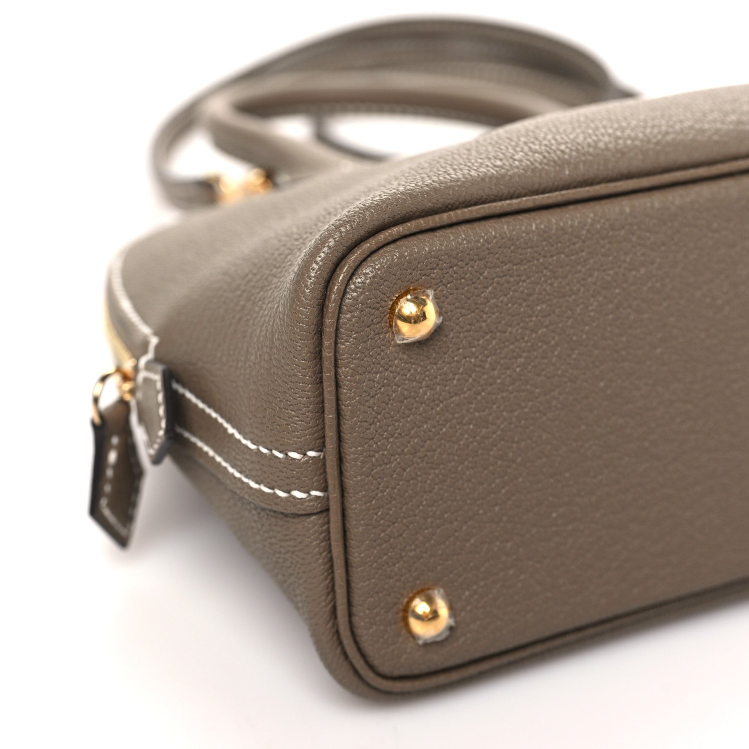 Hermes Chevre Mysore Mini 1923 Bolide Etoupe 9 of 11
