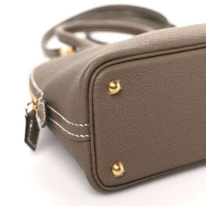 Hermes Chevre Mysore Mini 1923 Bolide Etoupe 9 of 11