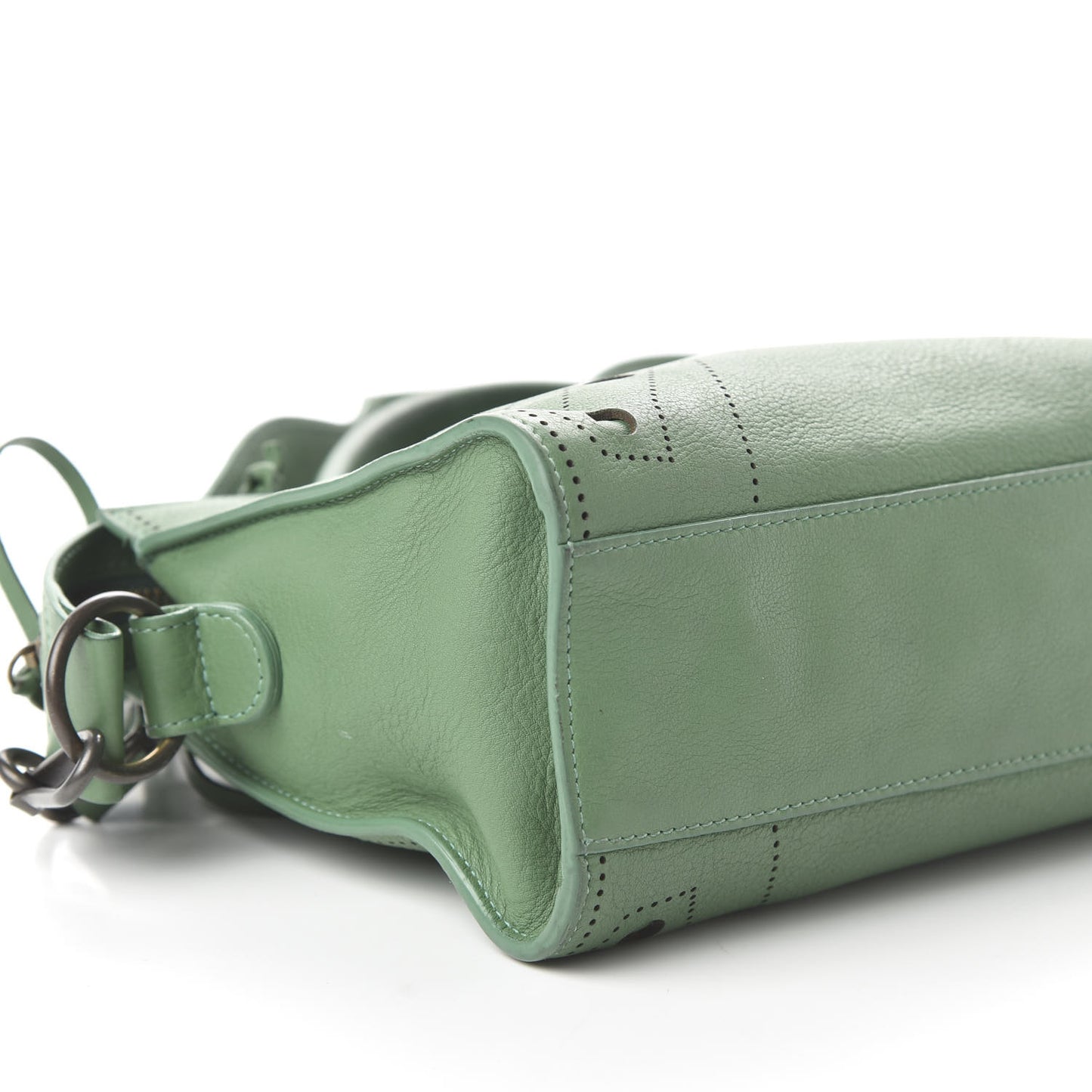 Chevre Perforated Blackout Hardware Nano City Green