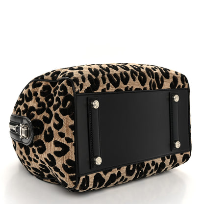 Louis Vuitton Jacquard Velvet Leopard Print Stephen Sprouse Speedy 4 of 9
