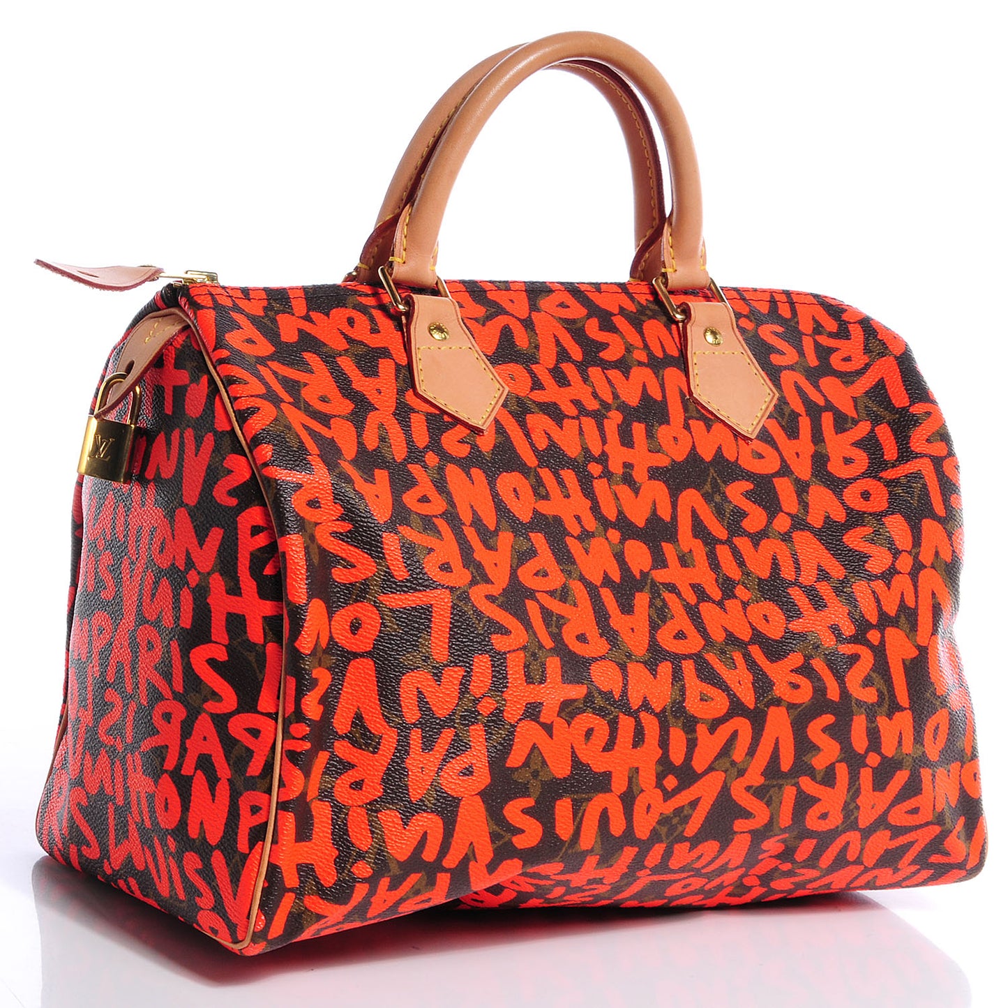 Monogram Graffiti Speedy 30 Orange