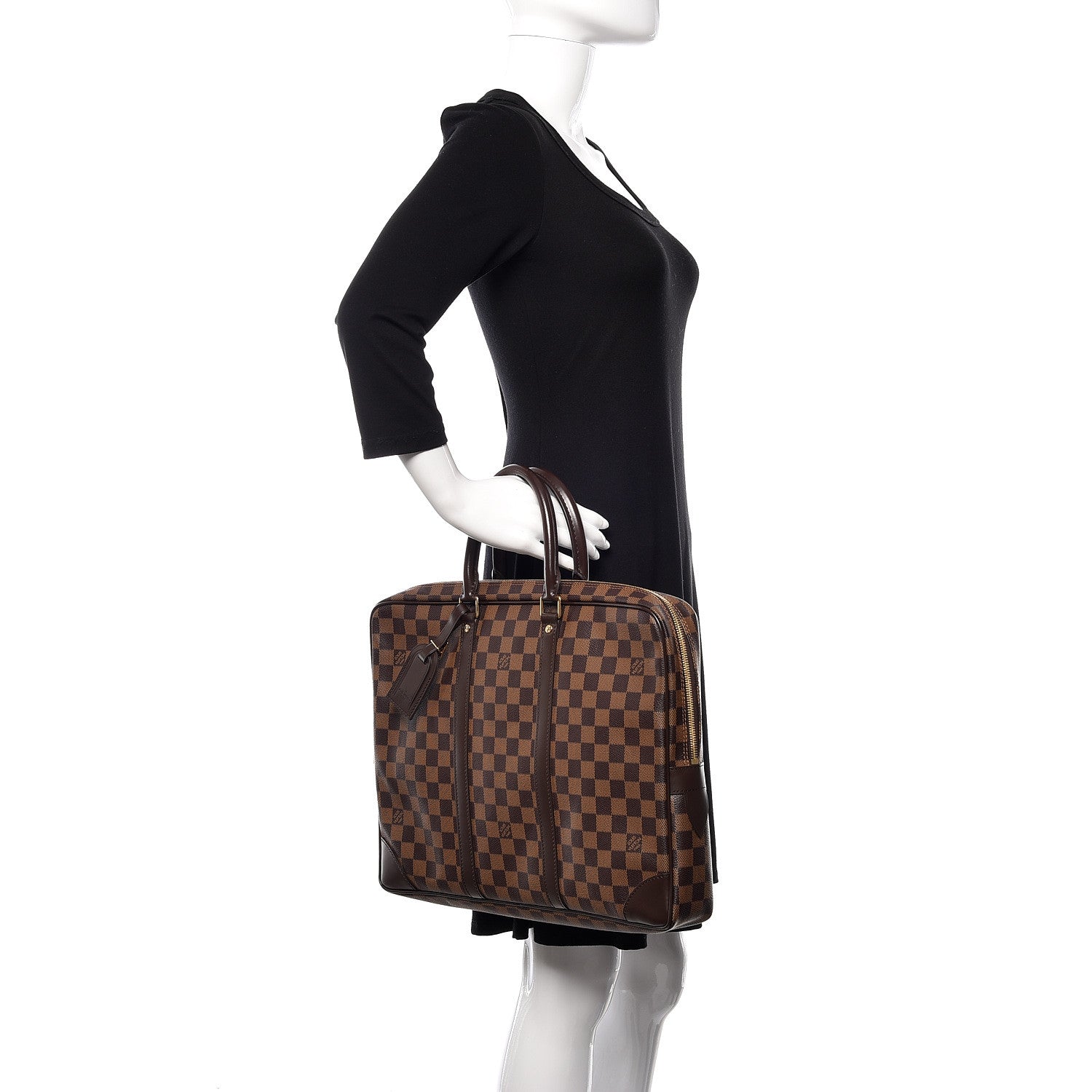 Louis Vuitton Damier Ebene Porte-Documents Voyage 2 of 12