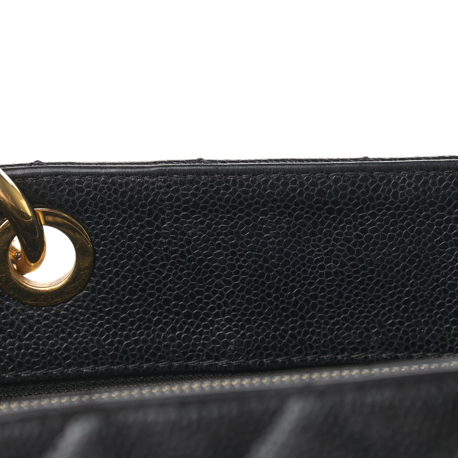 Chanel Caviar Quilted Grand Shopping Tote GST Black 15 of 16