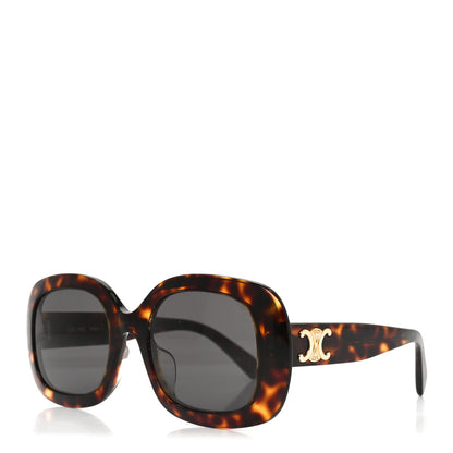 Celine Acetate Triomphe 01 Sunglasses CL40262U Tortoise 1 of 7