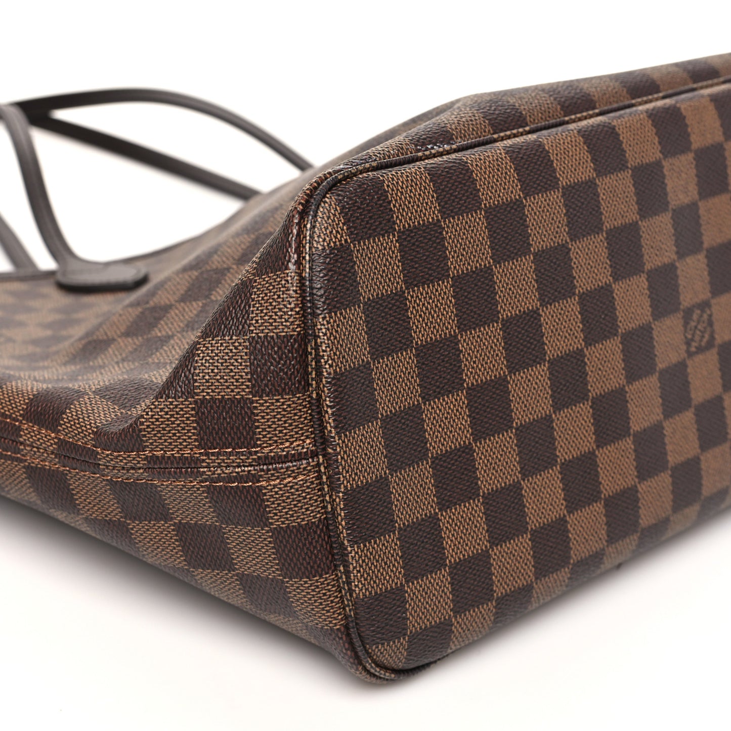 Damier Ebene Neo Neverfull MM Rose Ballerine