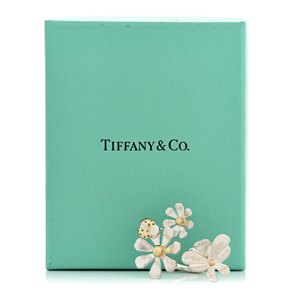 Tiffany Sterling Silver 18K Yellow Gold Return to Tiffany Love Bugs Ring 49 5 3 of 6