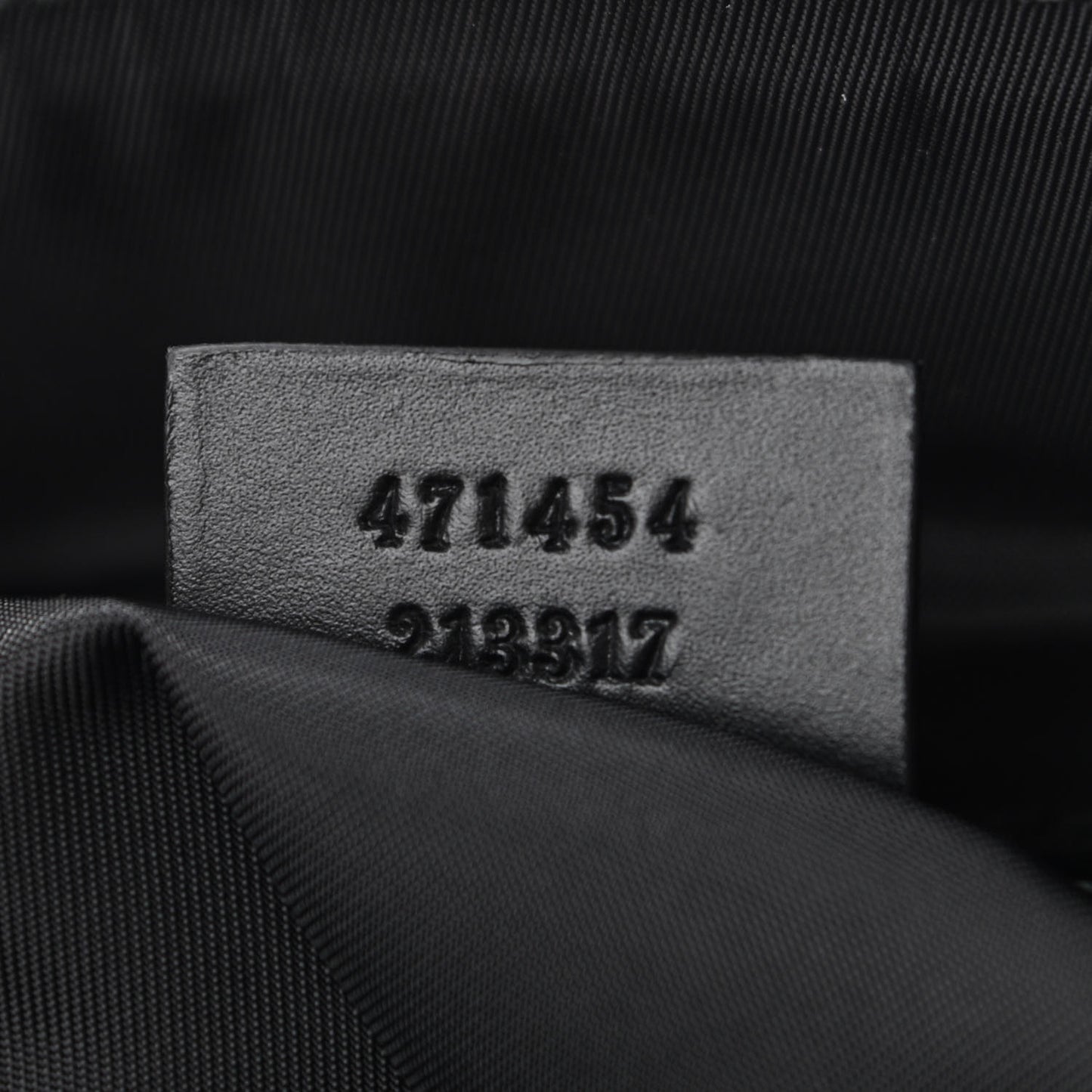 GG Supreme Monogram Web Messenger Bag Black