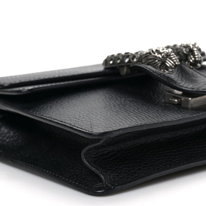 Gucci Calfskin Mini Dionysus Shoulder Bag Black 8 of 10