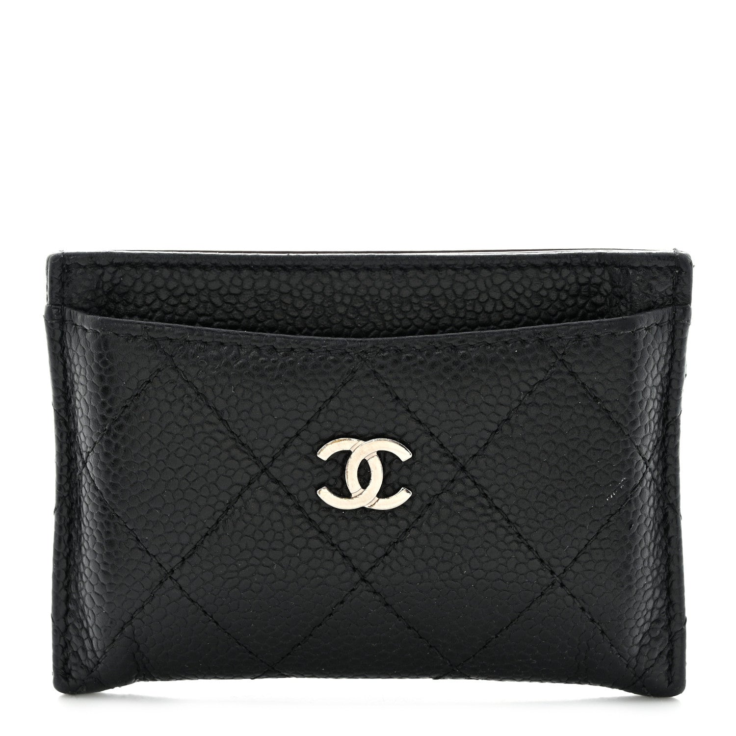 Chanel Caviar Quilted Card Holder Black 1 of 14