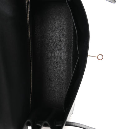 Hermes Epsom Kelly Sellier 32 Black 5 of 11