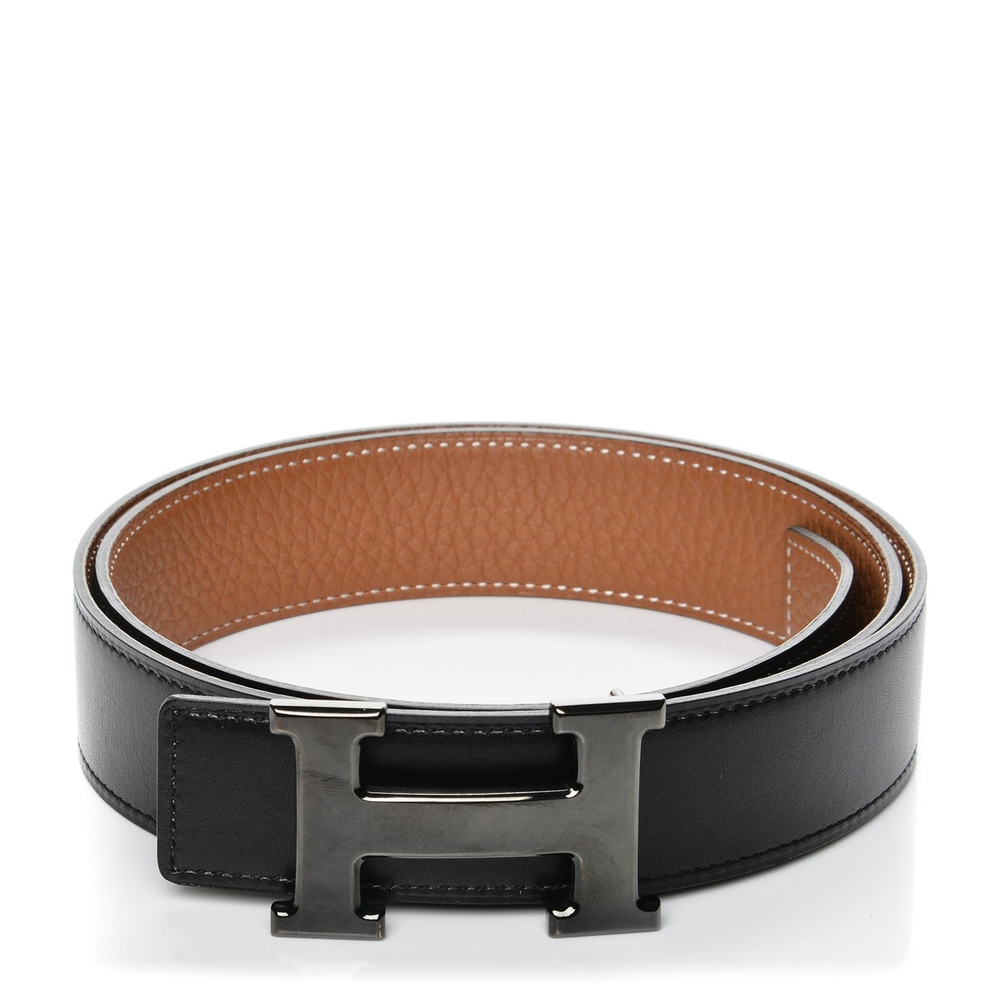 Box Togo So Black 32mm H Belt 90 Black Gold