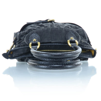 Louis Vuitton Denim Neo Cabby MM Black 4 of 8