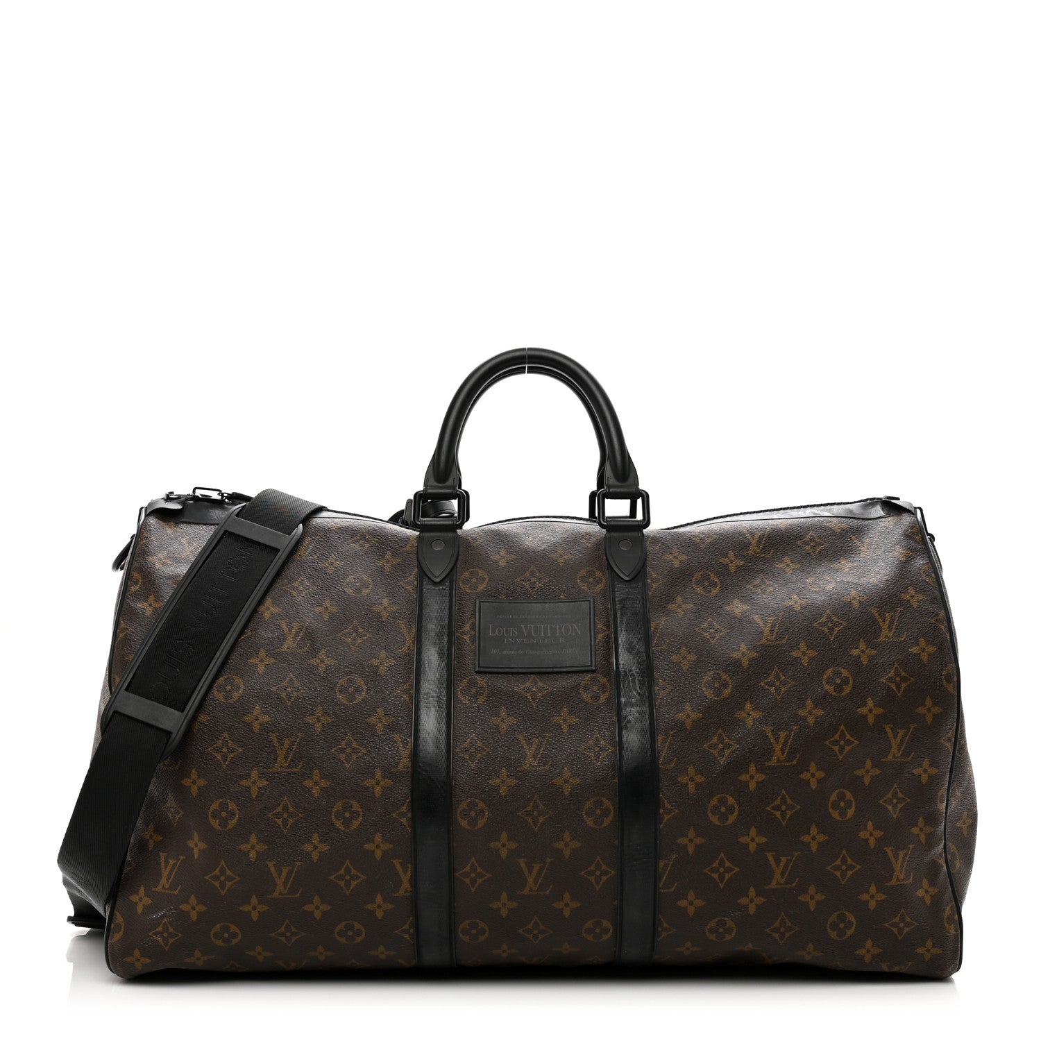 Louis Vuitton Monogram Waterproof Keepall Bandouliere 55 1 of 11