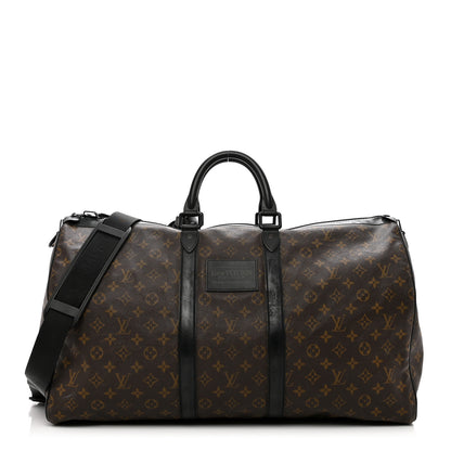 Louis Vuitton Monogram Waterproof Keepall Bandouliere 55 1 of 11
