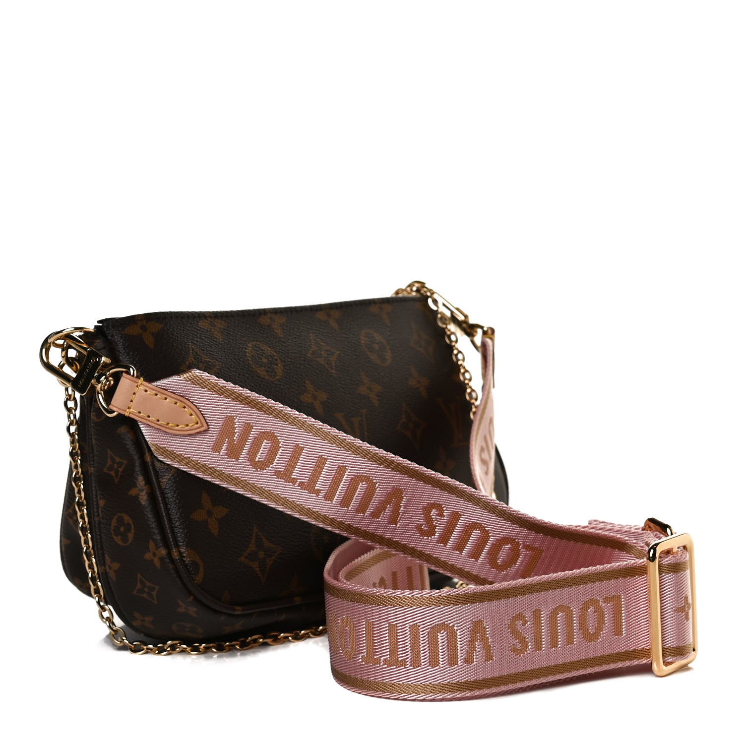 Louis Vuitton Monogram Multi Pochette Accessories Rose Clair 3 of 12