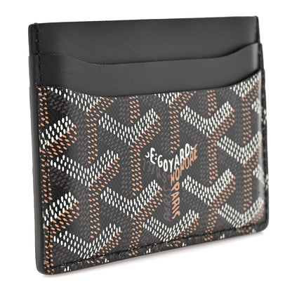 Goyard Goyardine Saint Sulpice Card Holder Black 3 of 6