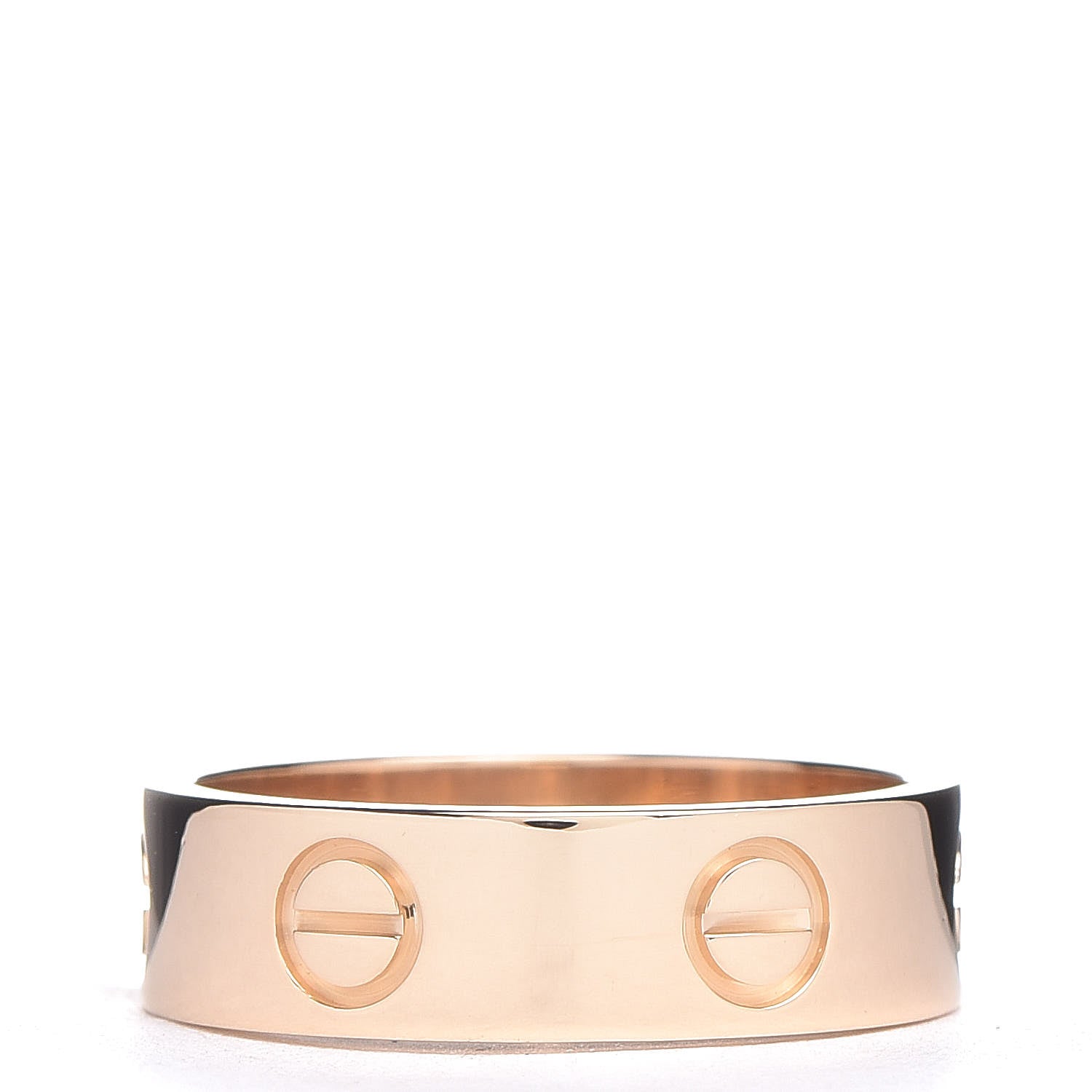Cartier 18K Yellow Gold 5.5mm LOVE Ring 53 6.25 1 of 5