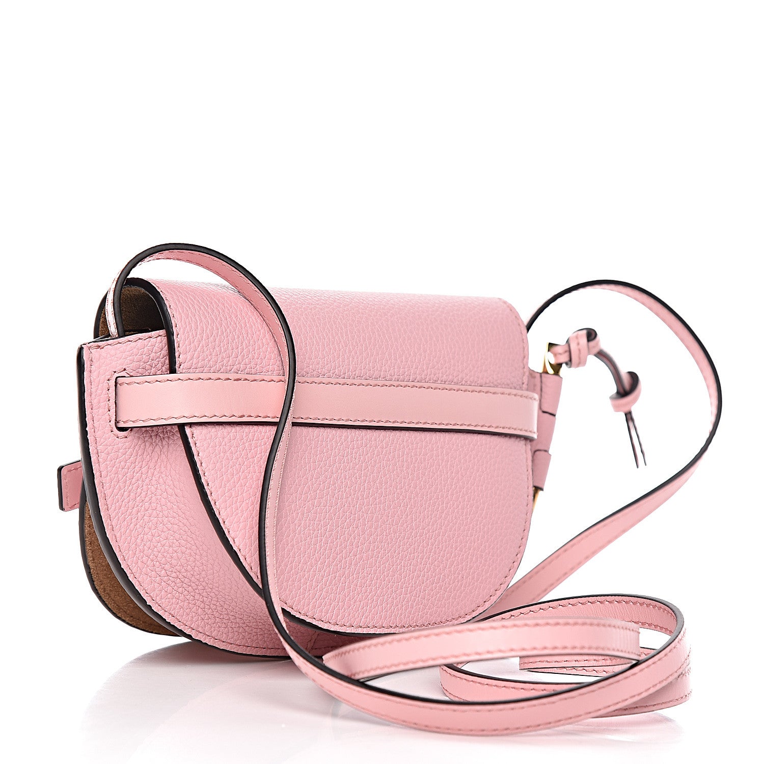 Loewe Grained Calfskin Mini Gate Crossbody Bag Pastel Pink 3 of 11