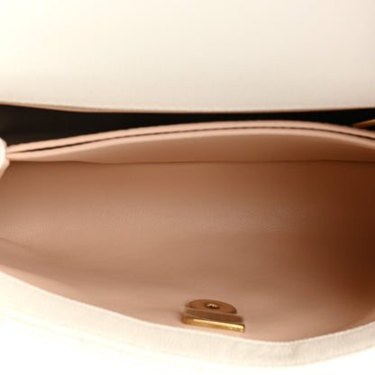 Chanel Caviar Quilted Mini Coco Chain Handle Flap White 5 of 10