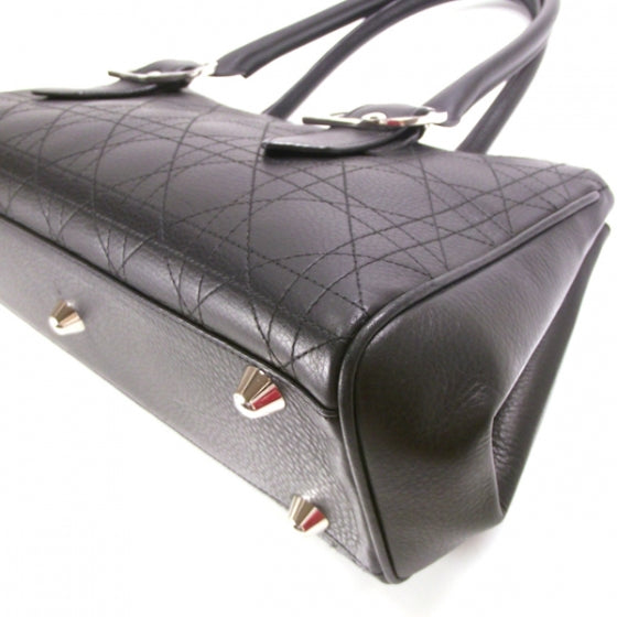 Christian Dior Leather Cannage Tote 5 of 9