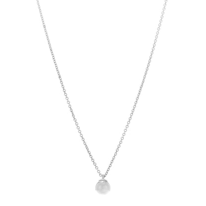 Tiffany Sterling Silver 8mm HardWear Ball Pendant Necklace 1 of 9