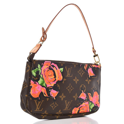 Louis Vuitton Monogram Roses Pochette Accessories 3 of 7