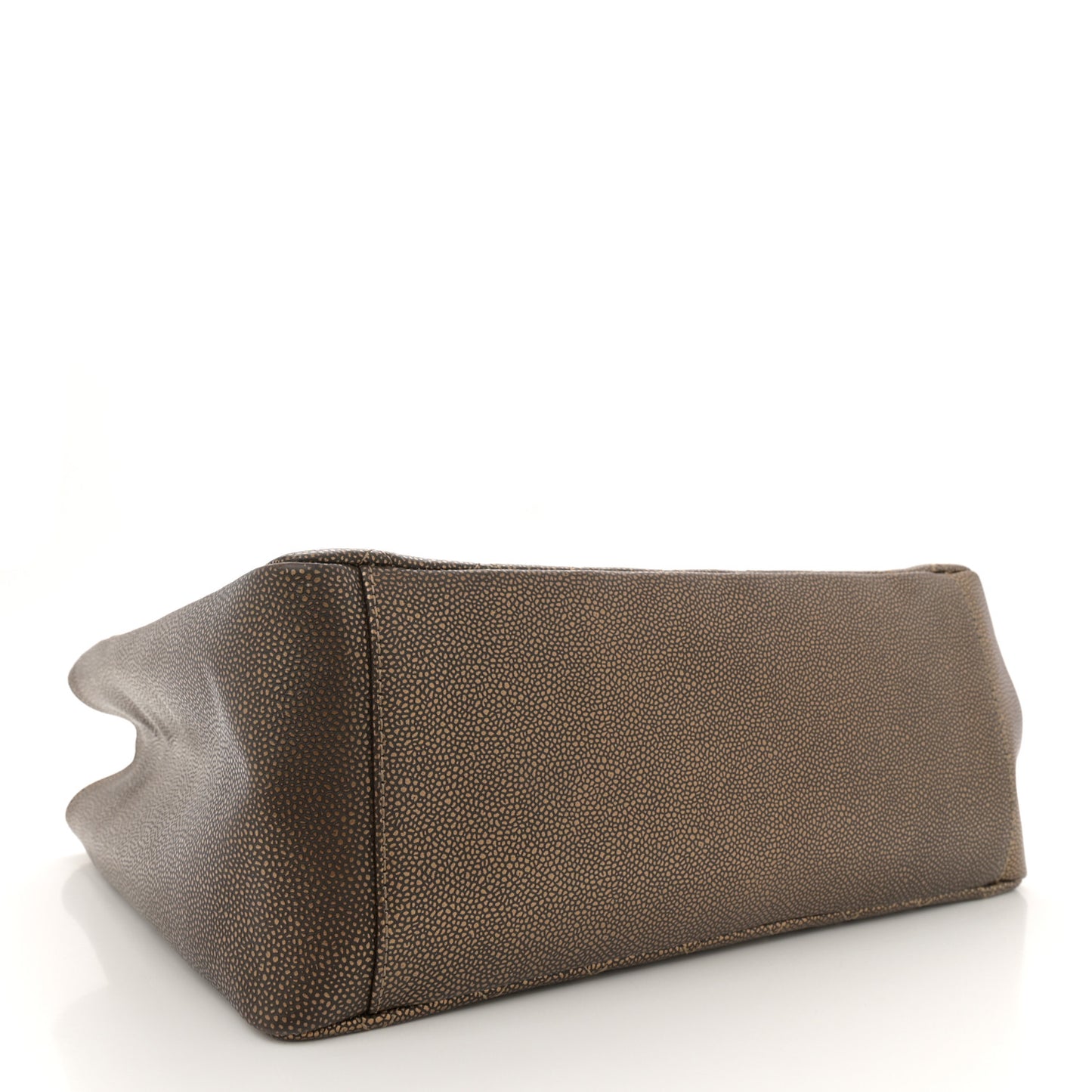 Metallic Caviar Quilted Grand Shopping Tote GST Bronze