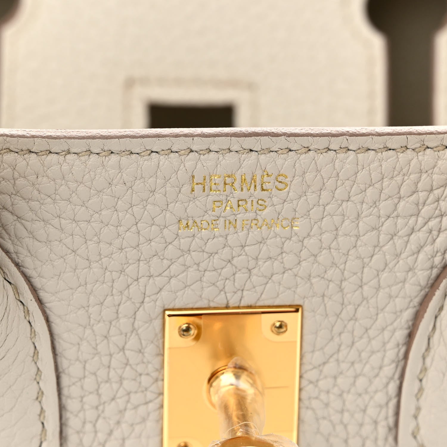 Hermes Togo Birkin 25 Beton 6 of 13