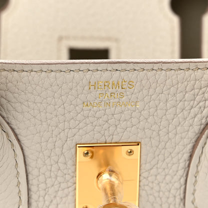 Hermes Togo Birkin 25 Beton 6 of 13