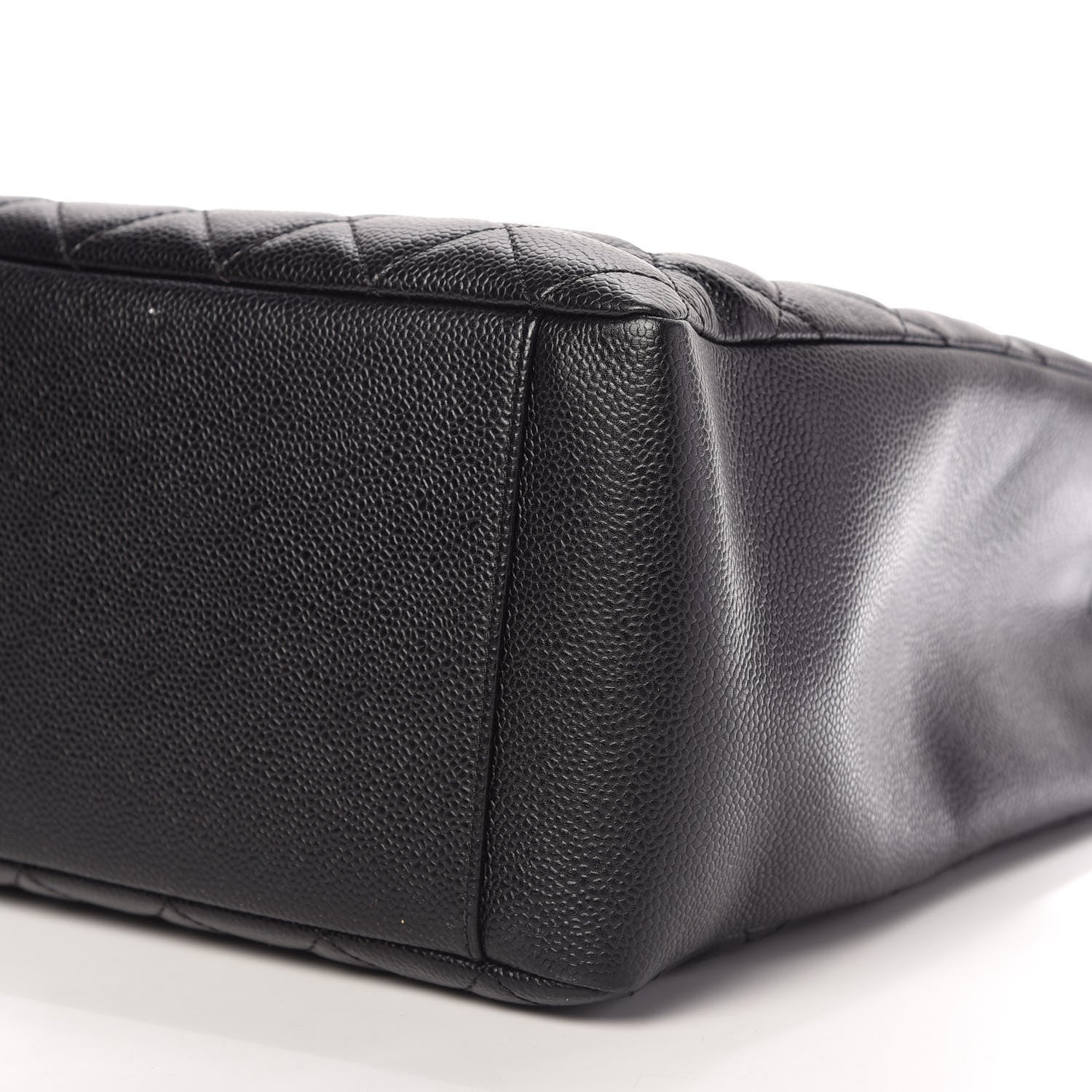 Chanel Caviar Quilted Grand Shopping Tote GST Black 7 of 10
