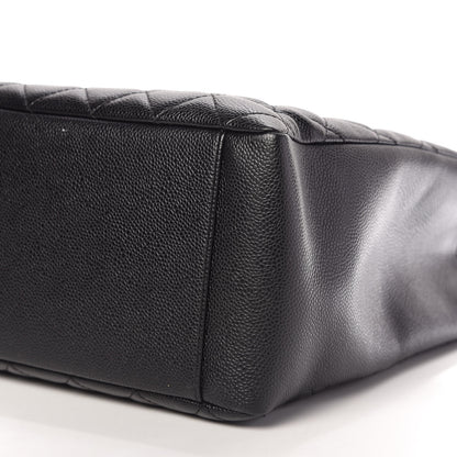 Chanel Caviar Quilted Grand Shopping Tote GST Black 7 of 10