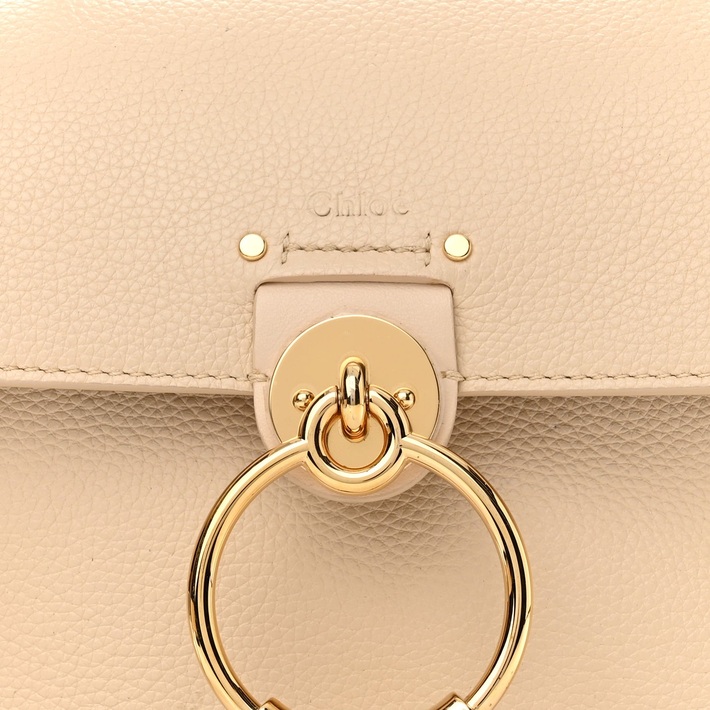 Calfskin Mini Tess Day Bag Sweet Beige