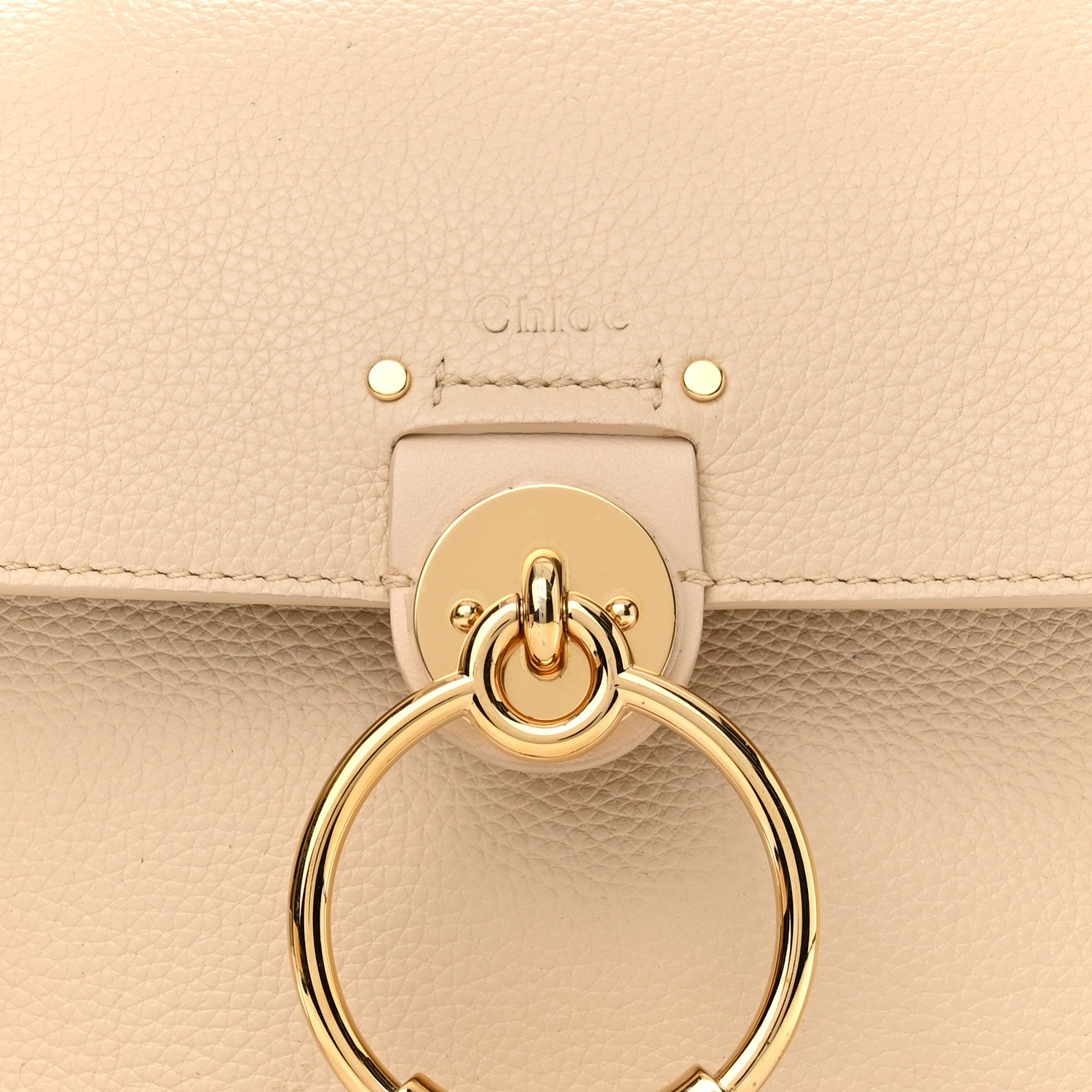 Chloe Calfskin Mini Tess Day Bag Sweet Beige 8 of 13