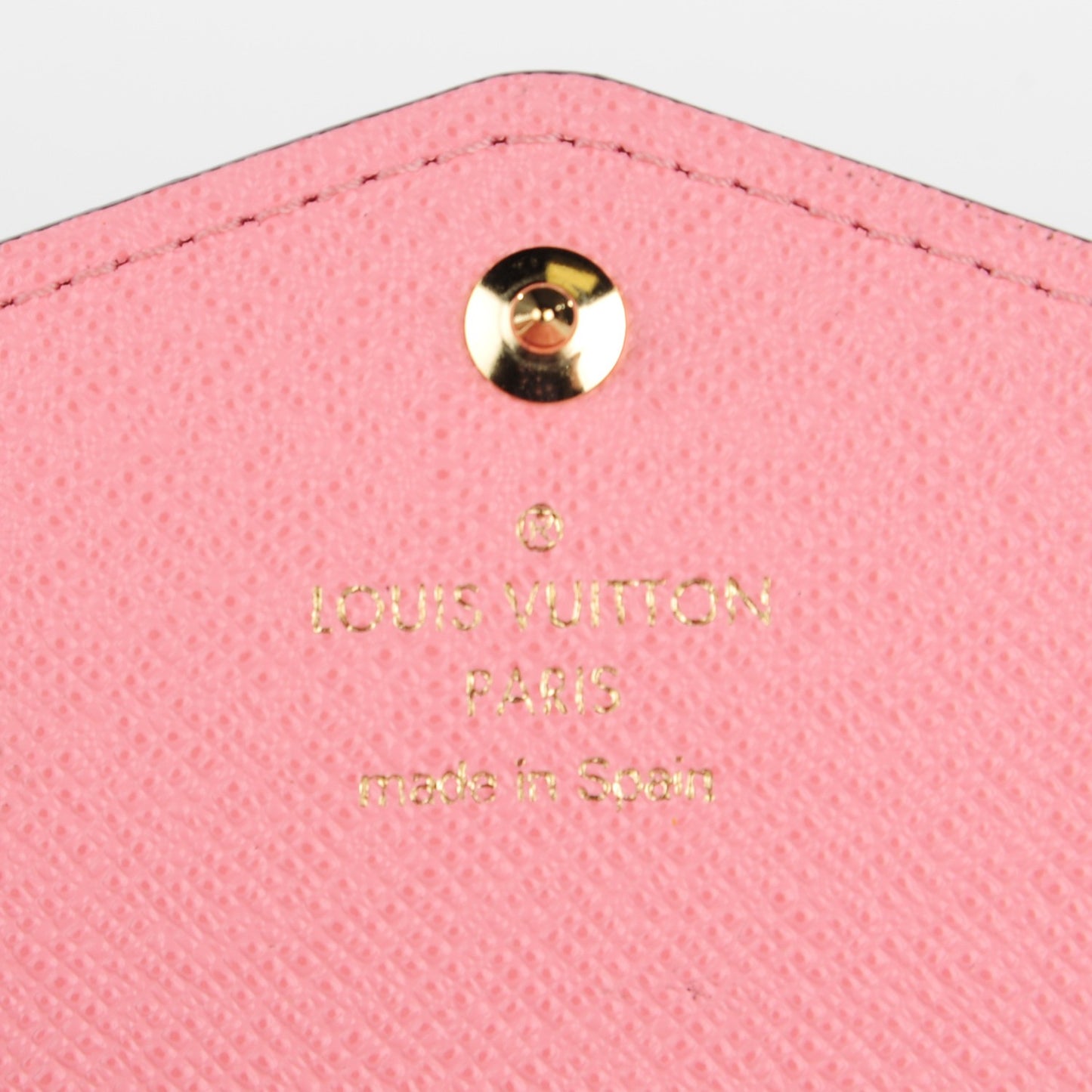 Monogram Jungle Dots Sarah Wallet Sugar Pink Poppy