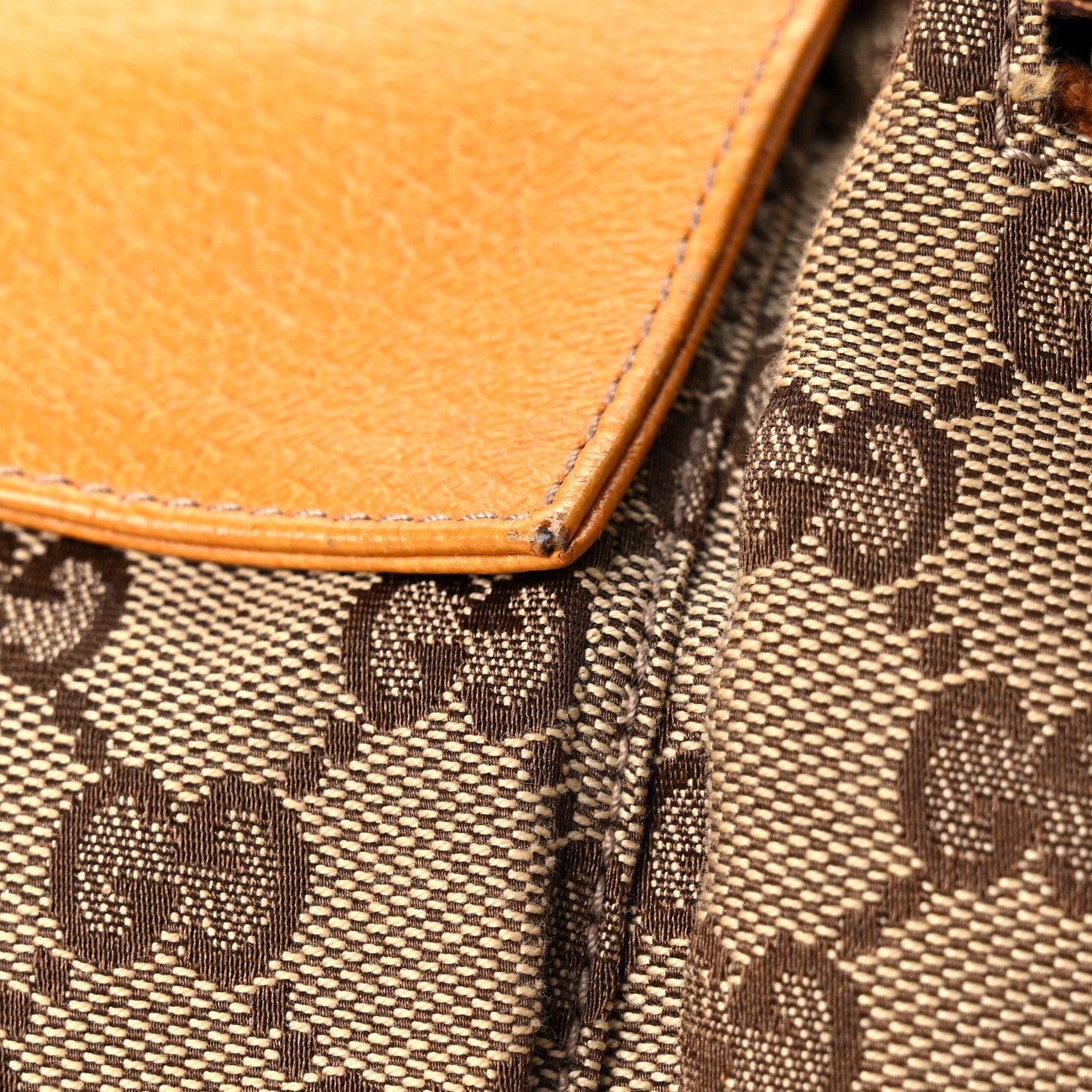 Gucci GG Monogram Web Double Pocket Belt Bag Yellow 15 of 19