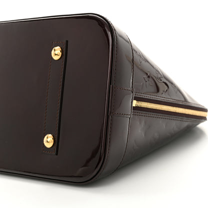Louis Vuitton Vernis Alma GM Amarante 10 of 11