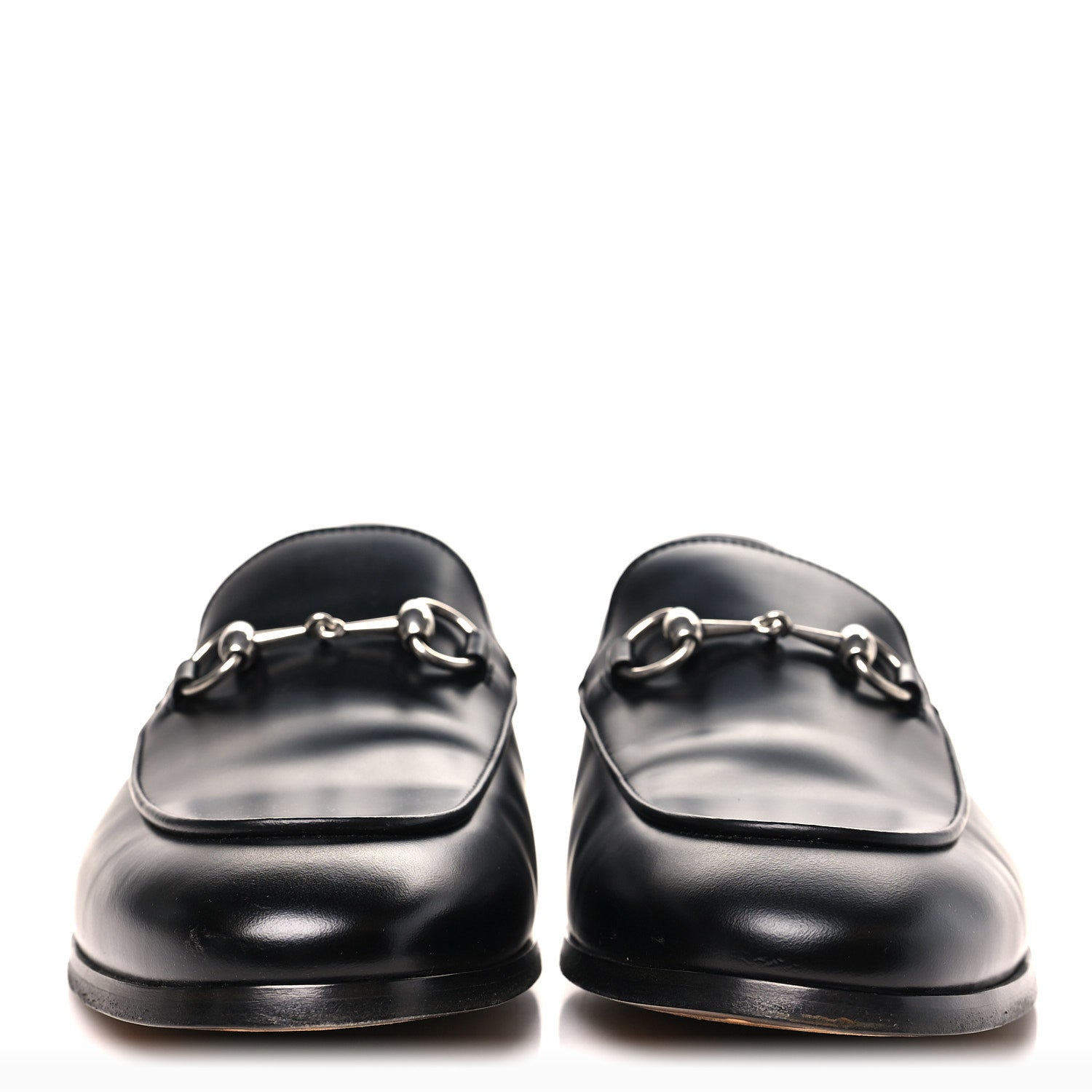 Gucci Betis Glamour Calfskin Mens Jordaan Loafers 9.5 Black 3 of 11